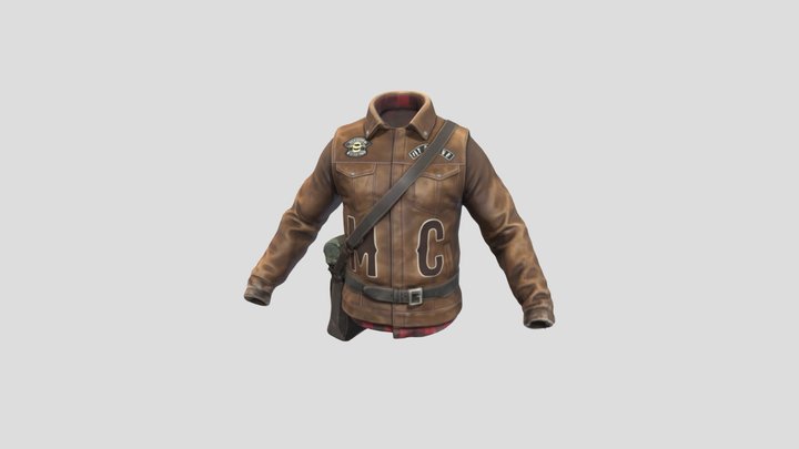 Stalker Leather Jacket – Free 3D Model STL