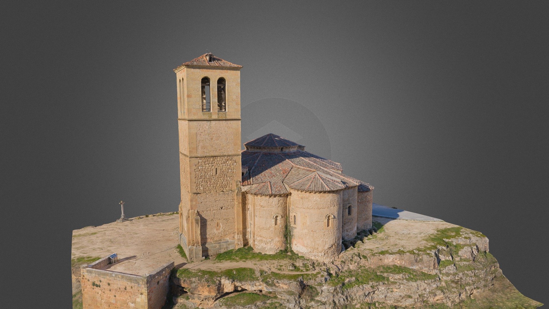 Vera Cruz church, Segovia, Spain (13th century) — Sketchfab embed 3D viewer