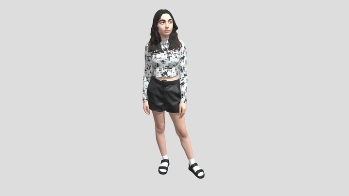 Monochrome Streetwear – Modello 3D gratuito STL