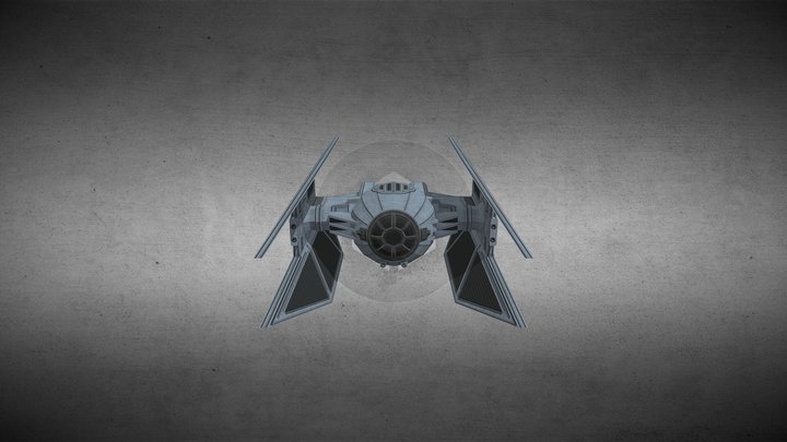Imperial TIE Avenger 3D Model