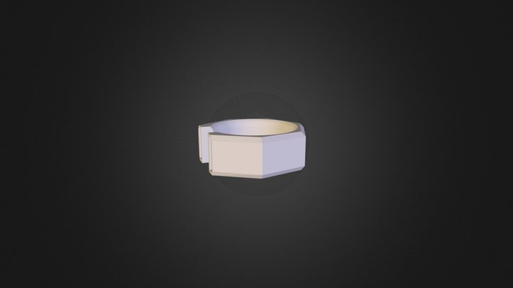 Angel Ring- Actual Cool Ring 3D Model