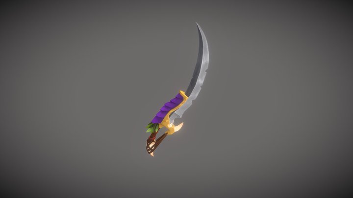 Tropical Scaled Saber 3D Model