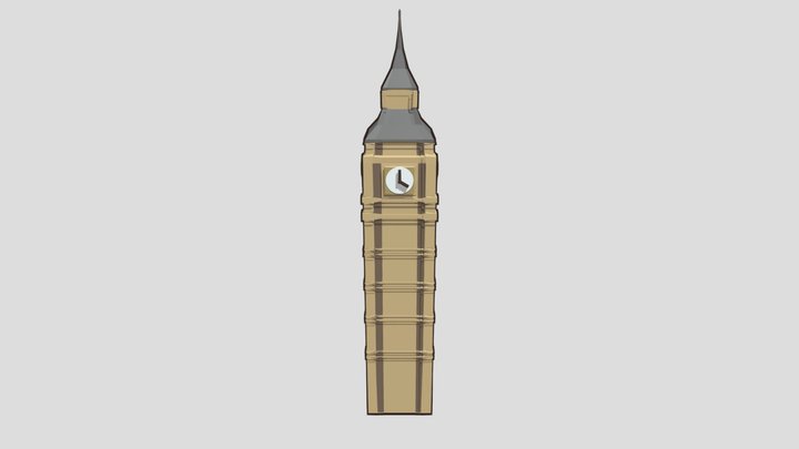 Big Ben 3D Model