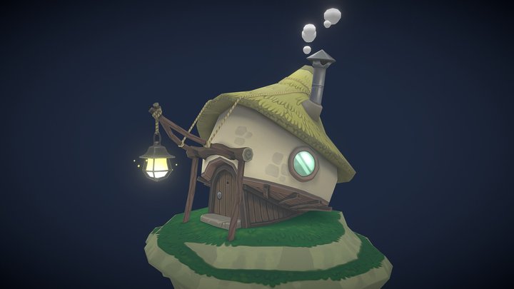 Hut 3D Model