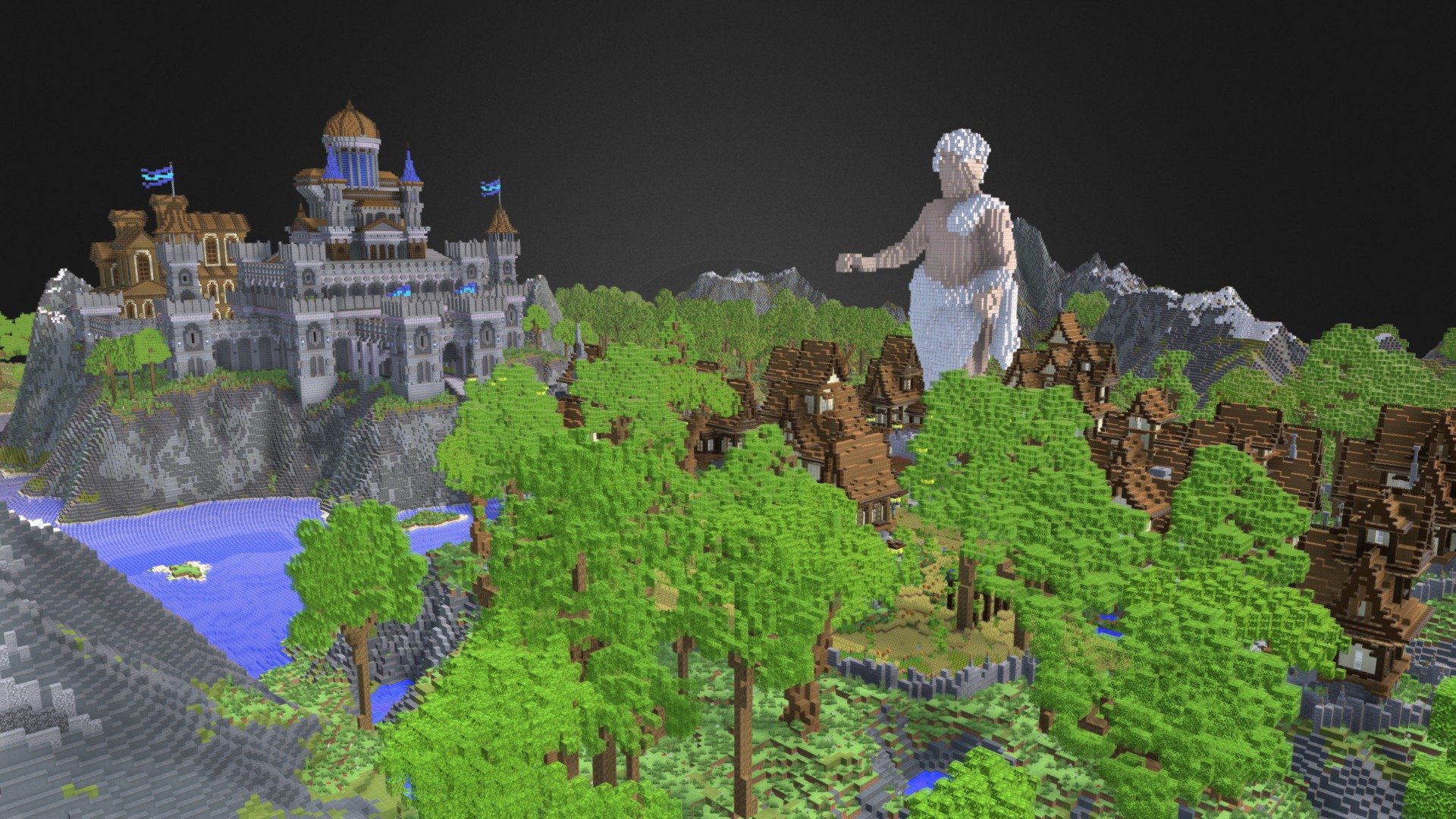 Inside Mountains🏔️ | AliensBuilds - 3D model by AliensBuilds [04303d1 ...