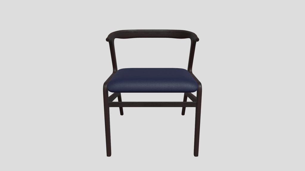 Mid Century Dining Chair 55x58x72