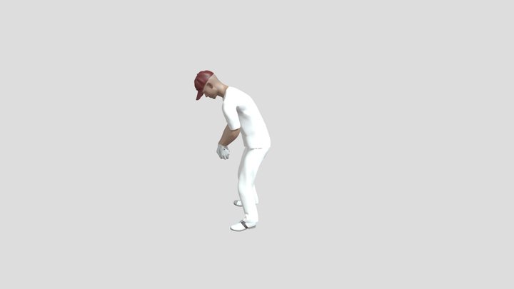 Golf drive 3D Model