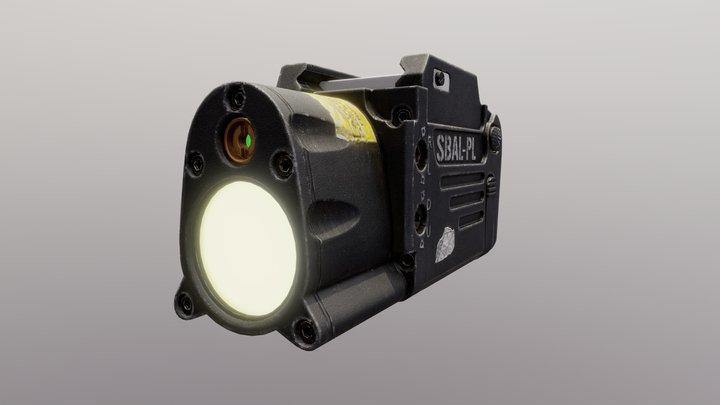 Laser Sight SBAL-PL 3D Model