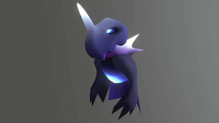 Unicorn Ghost 3D Model