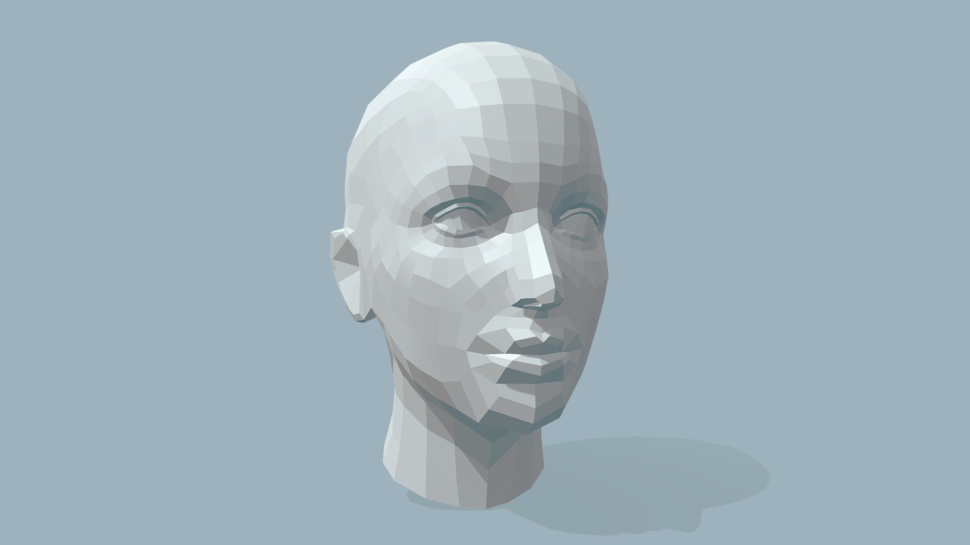 Head Retopo Attempt - Download Free 3D Model By MVT (@MadisonVT ...