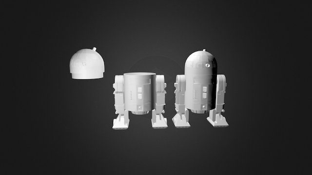 R2D2 3D Model