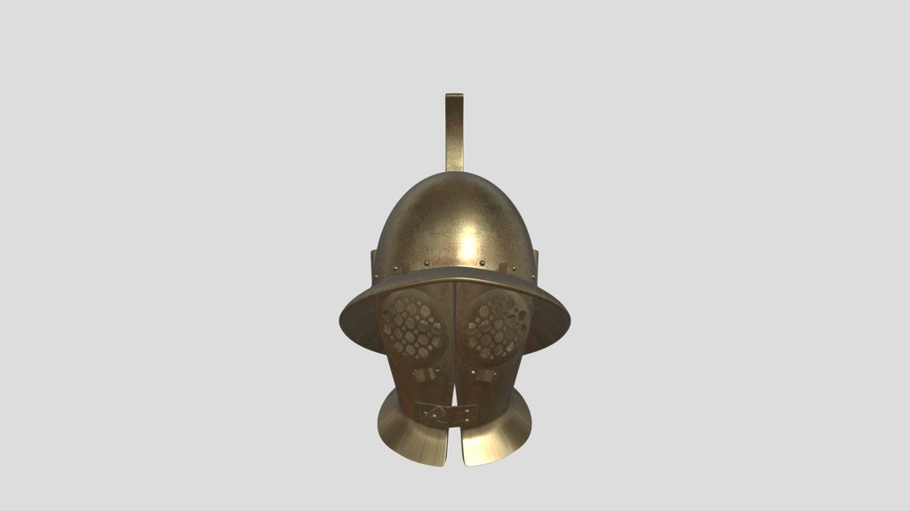 Murmillon Gladiator Helmet