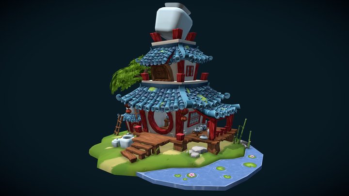Ancient Chinese Pottery | DAE Villages 3D Model