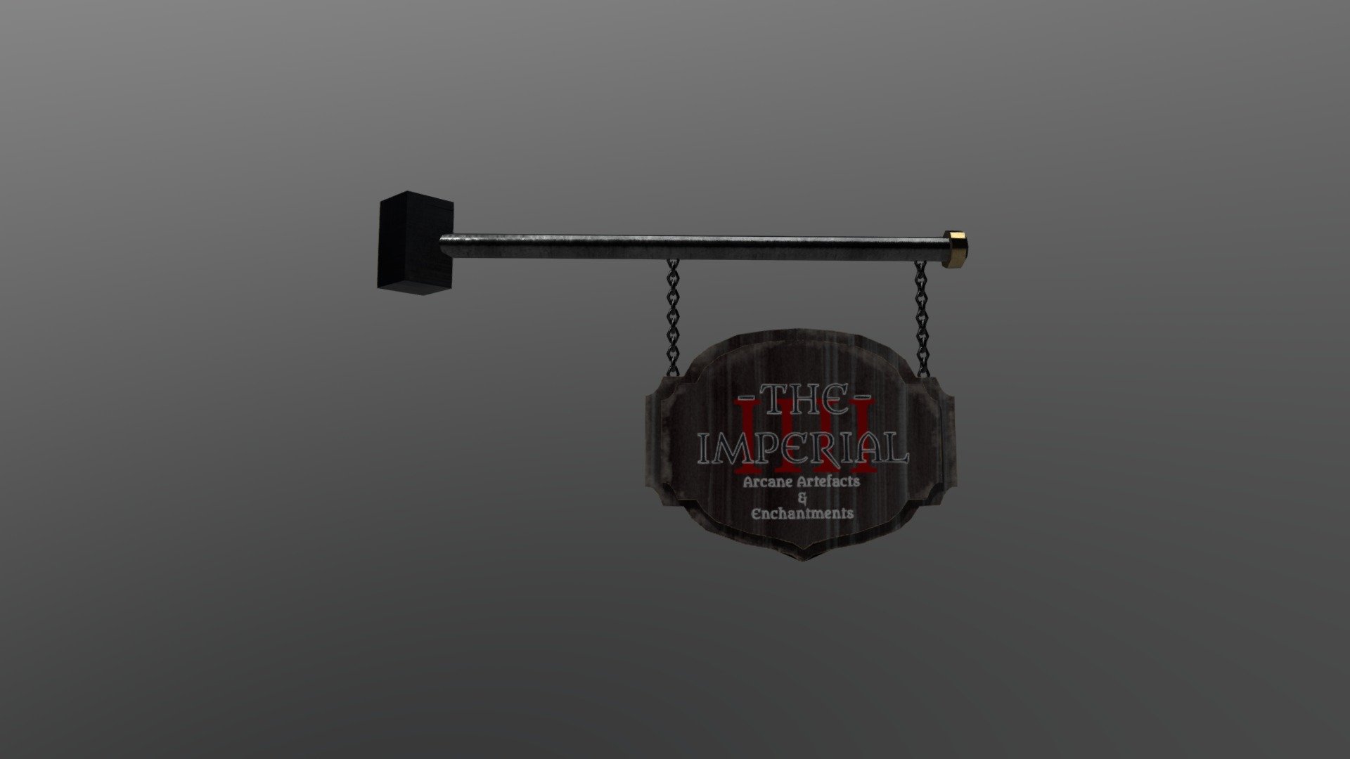 Sign Asset - 3D model by GHodgesART [0435110] - Sketchfab