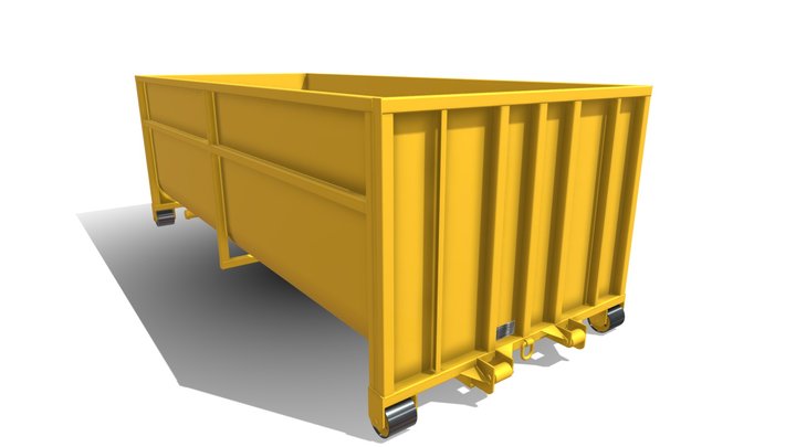 DURAPAN® LEAK-PROOF 26YD 18'x5.5'x 8W  CONTAINER 3D Model
