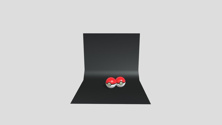 Pokeball 3D Model