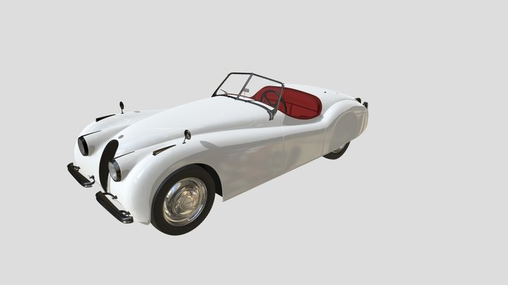 1948_XK120_fbx 3D Model
