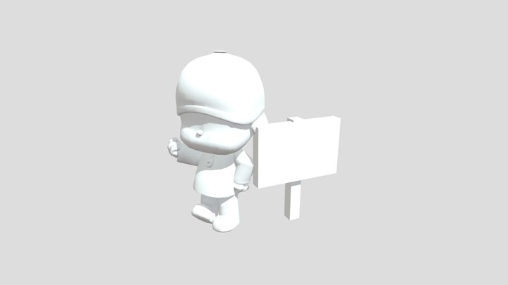 Pocoyo AFK sign animation