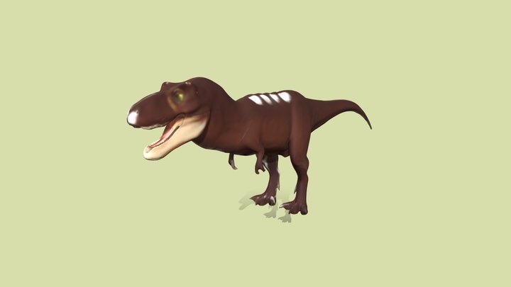 AI Generated Scarface The Rexy 3D Model