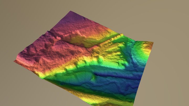 Rhydydefaid Colliery Tip 3D Model