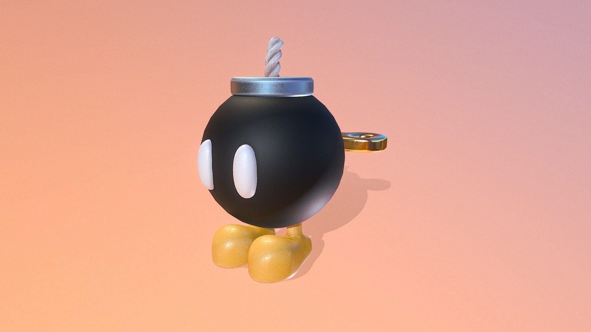 Bob-Omb - Buy Royalty Free 3D model by Harold P. de Boer (@Harold1995 ...