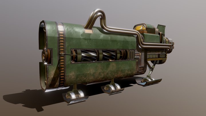 Jungle Tremor 3D Model