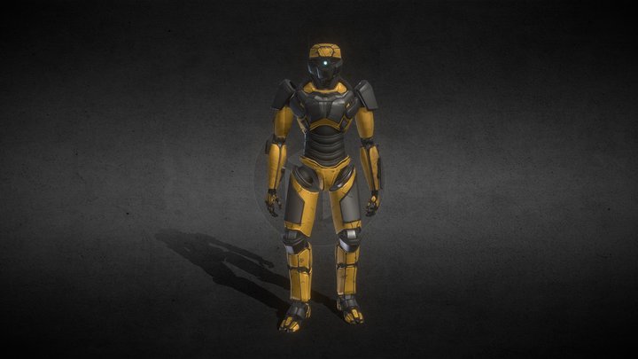 Kevin The Robot 3D Model