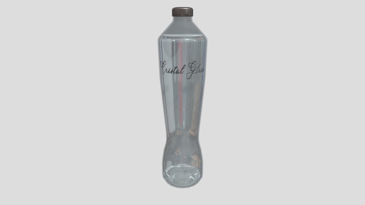 Bottle_p_texture 3D Model