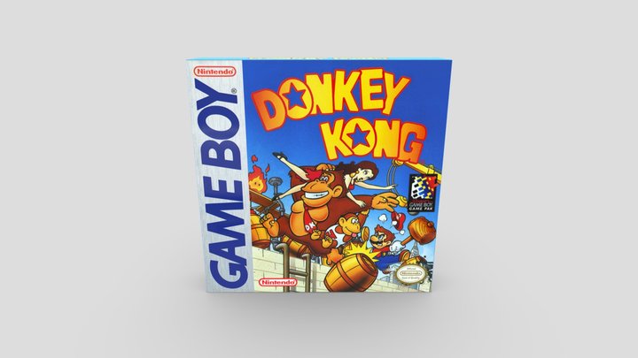 GAMEBOY DONKEY KONG BOX
