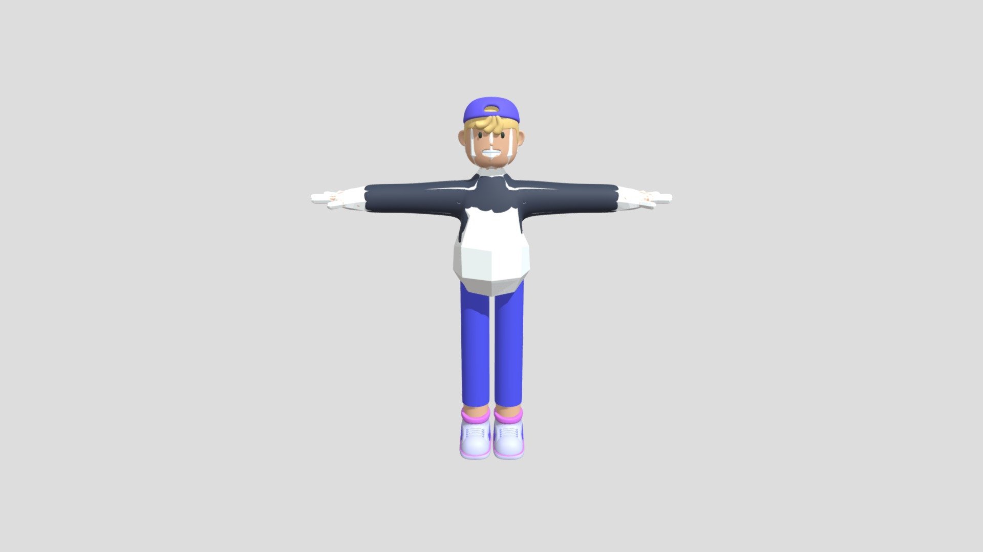 62-cool-guy-low-poly - Download Free 3D model by ranjhaniahsan93 ...