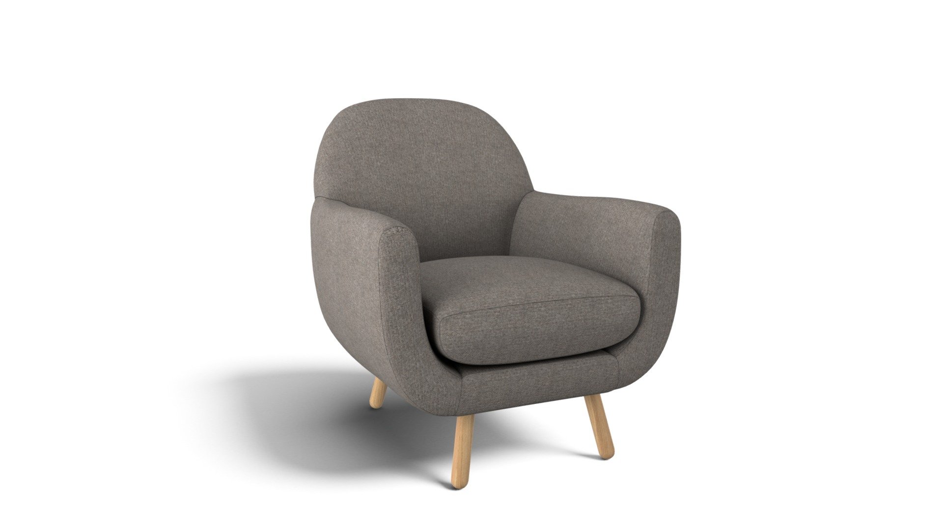Jonah Armchair, Stone Grey