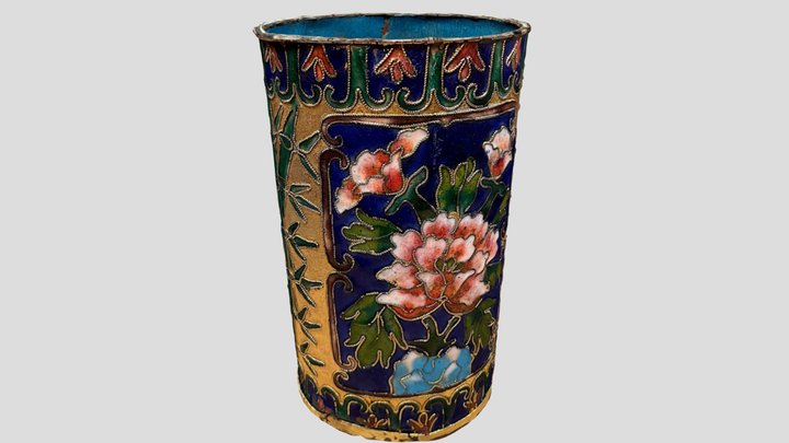 Antique Pencil Holder (Penccil Cup) 3D Model