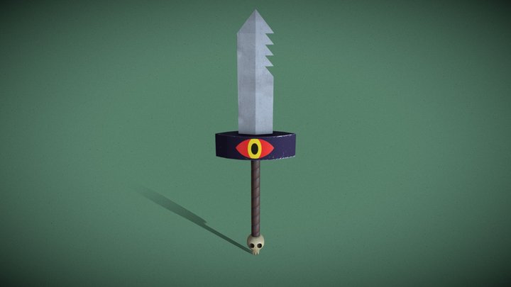 Jake's Sword - Adventure Time 3D Model