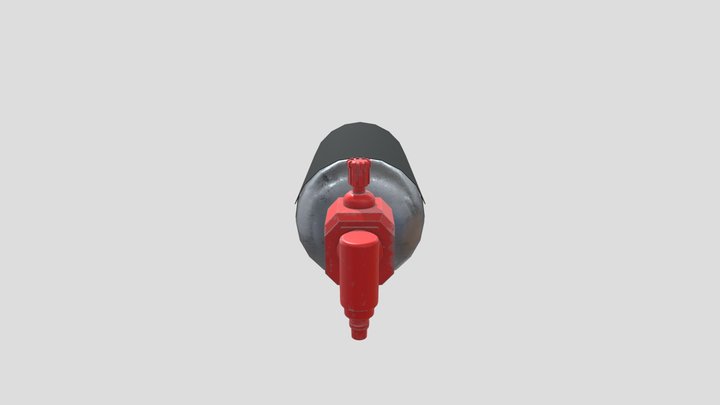 Gas canister test 3D Model