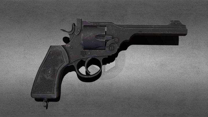 Webley MK-VI 3D Model
