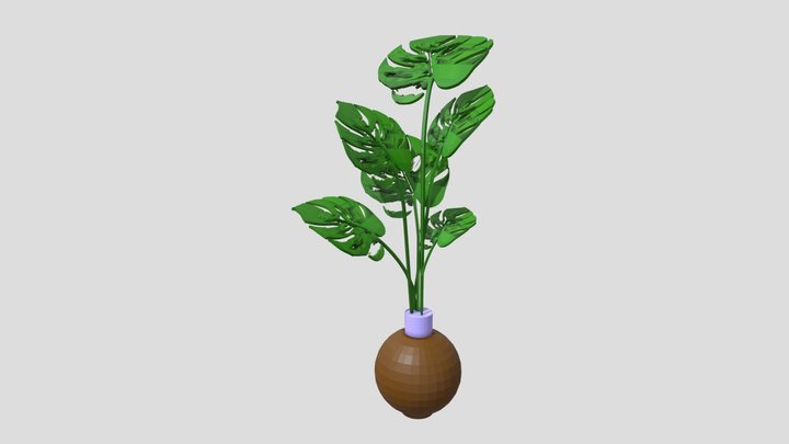 Flower decor 3D Model