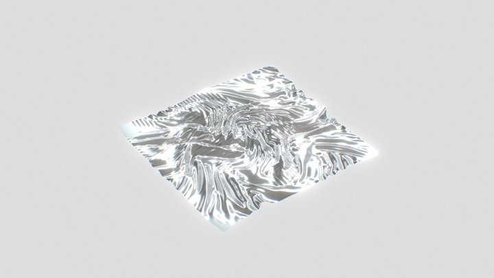 Low Poly Cloth 3D Model