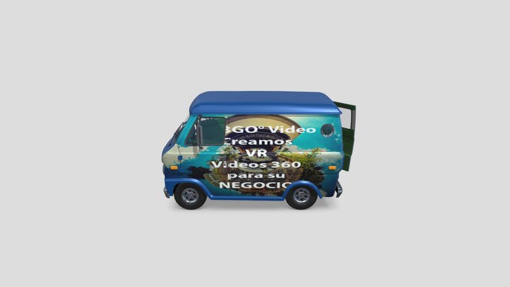 Camioneta de 3GO Video 3D Model