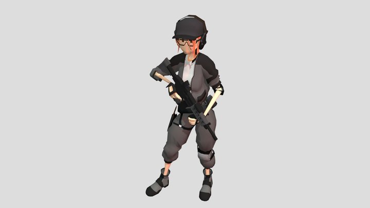 Mini-Omega-Girl 3D Model
