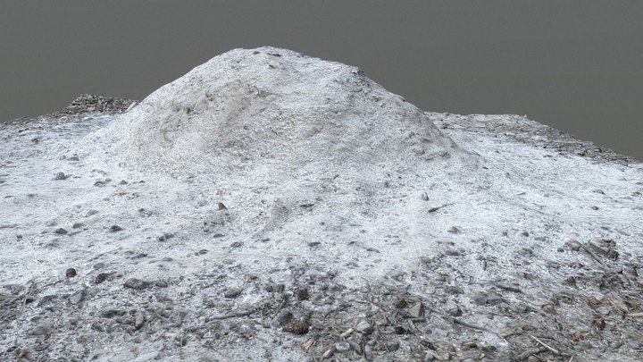 Ash pile heap II 3D Model