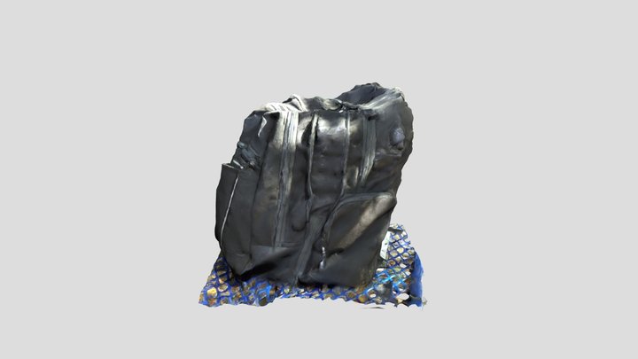 School Bag 3D Model