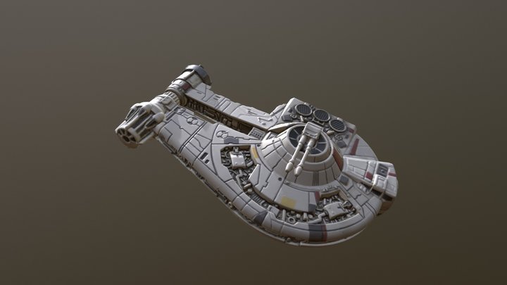 YT-2400 3D Model