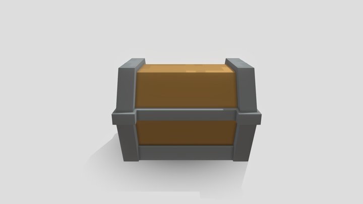 Chest for animation 3D Model