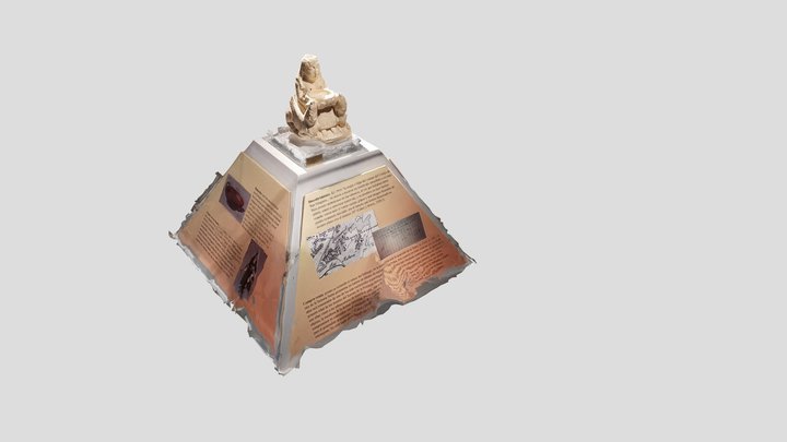La Diosa de Galera en su Museo 3D Model
