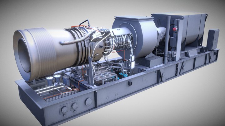 Turbine 3D Model
