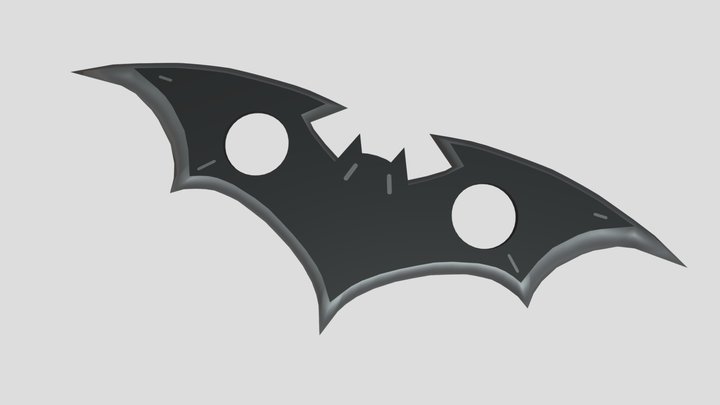 BATMAN Telltale Batarang 3D Model