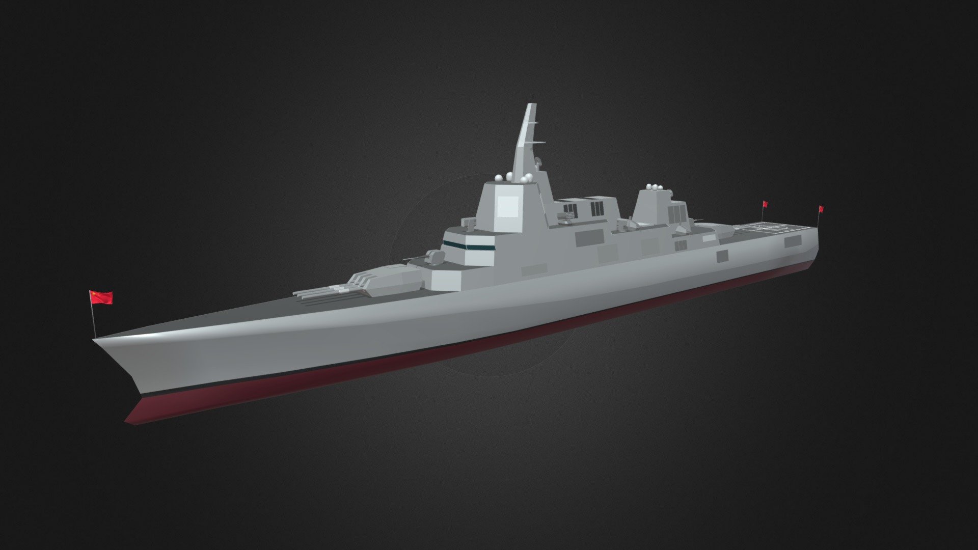 CN Type059 Leviathan (battleship) - 3D model by FeriseCAT [0448159 ...