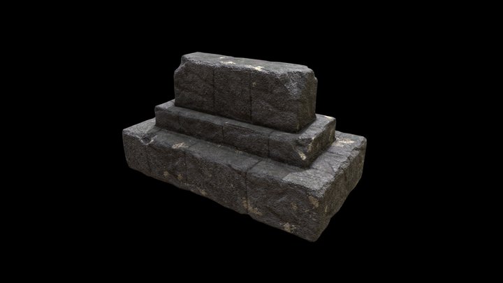 Damaged Brick Altar Free – Modello 3D gratuito STL