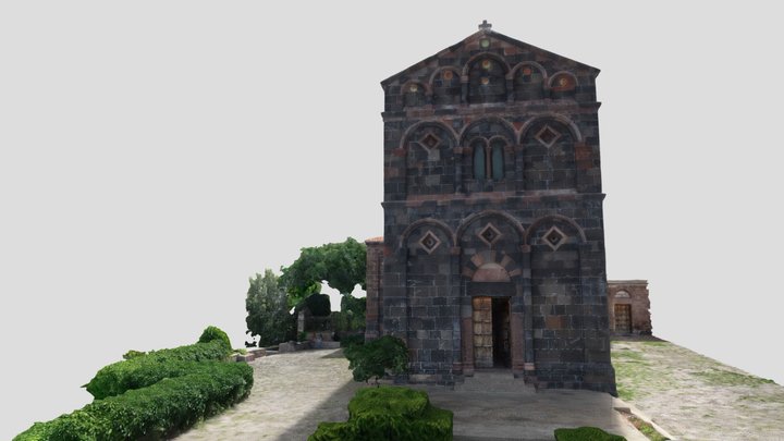 Chiesa romanica di San Nicola a Ottana 3D Model