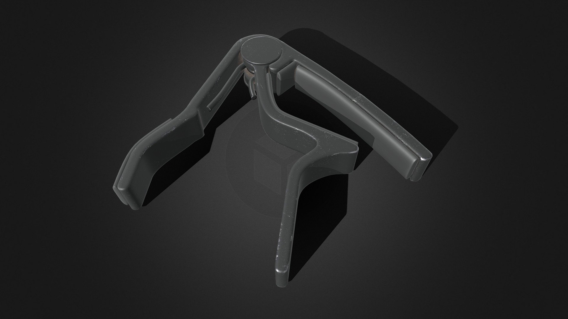 Game Ready Guitar Capo - 3D model by Nathan De Cock (@nathandecock ...